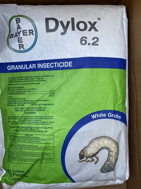 dilohubx|Dylox 6.2 Granular Insecticide Grub Killer